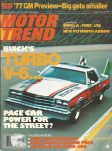 MOTOR TREND 1976 JUNE - MONTE CARLO CUSTOM CLOUD
